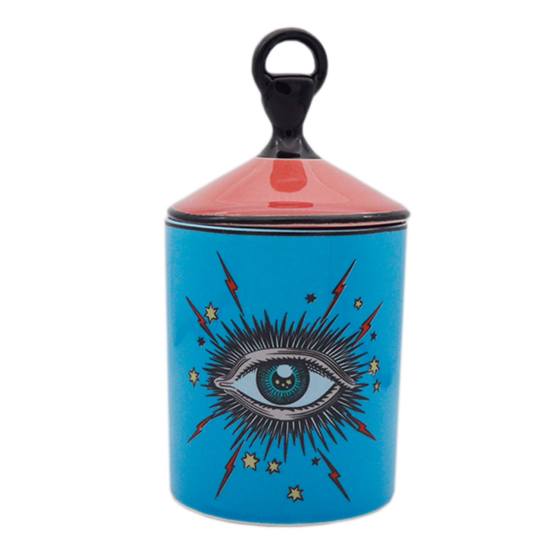 Ваза Vase Eye синяя Синий Красный Черный Ваза Vase Eye синяя Синий Красный Черный в Рязани | Loft Concept