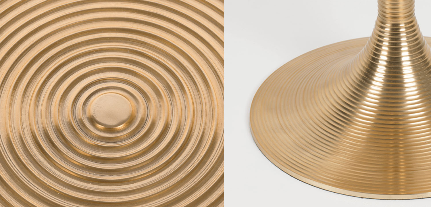 Кофейный столик HYPNOTISING ROUND COFFEE TABLE GOLD BM23002 Bold Monkey - фото