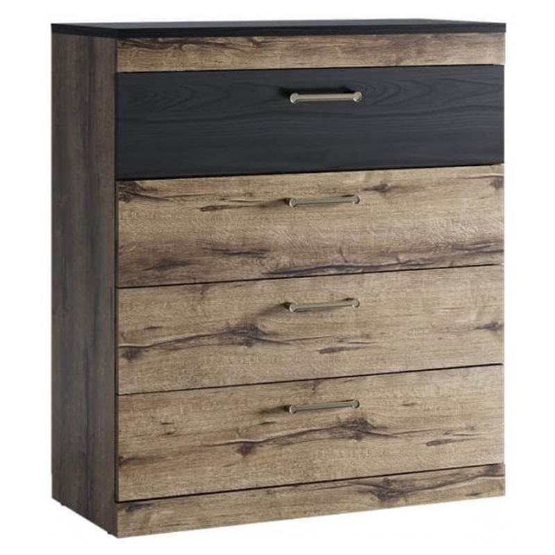 Комод с 4-мя ящиками Frederick Commode Дуб темный Комод с 4-мя ящиками Frederick Commode Дуб темный в Рязани | Loft Concept