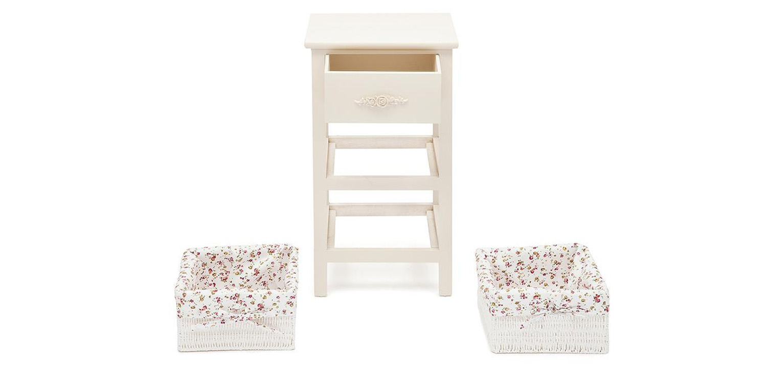 Тумба детская в стиле прованс Provence Butter White Boxes with 