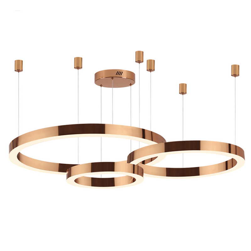 Люстра 3 Bronze Ring Horizontal Бронза Люстра 3 Bronze Ring Horizontal Бронза в Рязани | Loft Concept