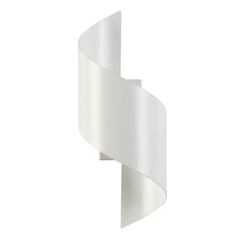 Бра White Locken Wall Lamp Белый Бра White Locken Wall Lamp Белый в Рязани | Loft Concept