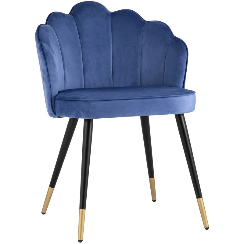 Стул Bristol Chair Королевский Синий Цвет Синий Черный Золотой Стул Bristol Chair Королевский Синий Цвет Синий Черный Золотой в Рязани | Loft Concept