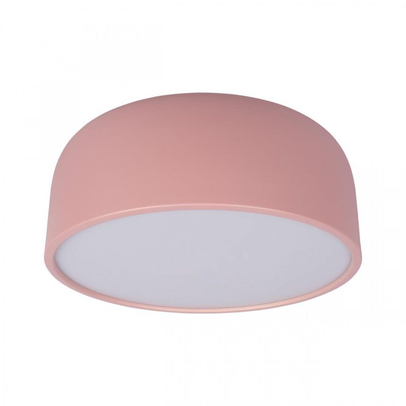 Светильник потолочный круглый Color cup Pink Белый Розовый пастельный Светильник потолочный круглый Color cup Pink Белый Розовый пастельный в Рязани | Loft Concept