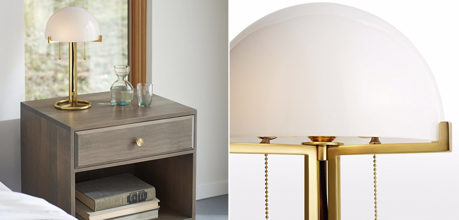 Настольная лампа White Dome Table Lamp Настольная лампа White Dome Table Lamp - Loft-Concept в Рязани