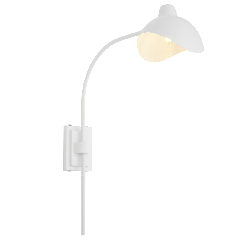 Бра Eichholtz Wall Lamp Pelham White Белый в Рязани | Loft Concept 