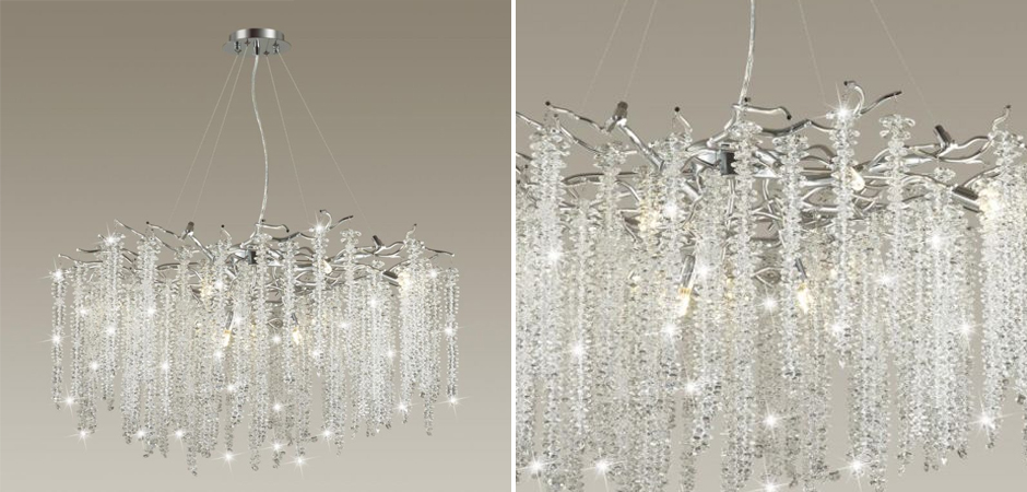 Люстра Fairy Tree Silver на 14 ламп Люстра Fairy Tree Silver на 14 ламп - Loft-Concept в Рязани
