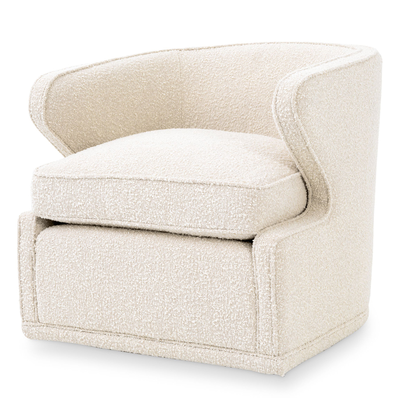 Кресло Eichholtz Chair Dorset Boucle cream Кремовый Кресло Eichholtz Chair Dorset Boucle cream Кремовый в Рязани | Loft Concept