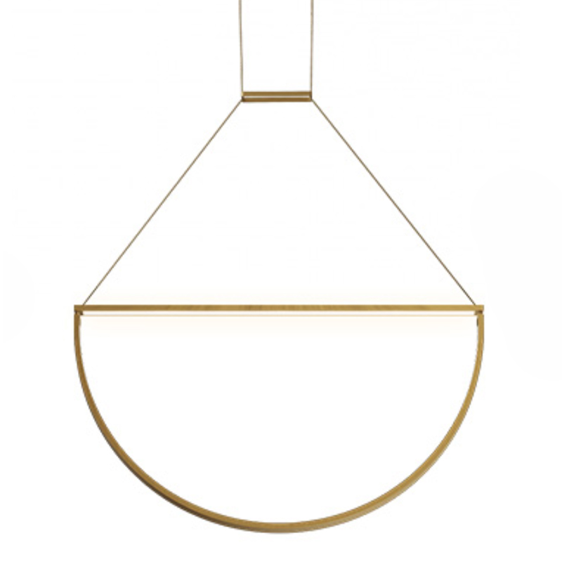 Подвесной светильник Solana Hanging lamp Золотой Подвесной светильник Solana Hanging lamp Золотой в Рязани | Loft Concept