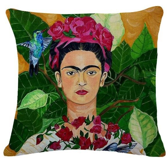 Декоративная подушка Frida Kahlo 4 Декоративная подушка Frida Kahlo 4 в Рязани | Loft Concept