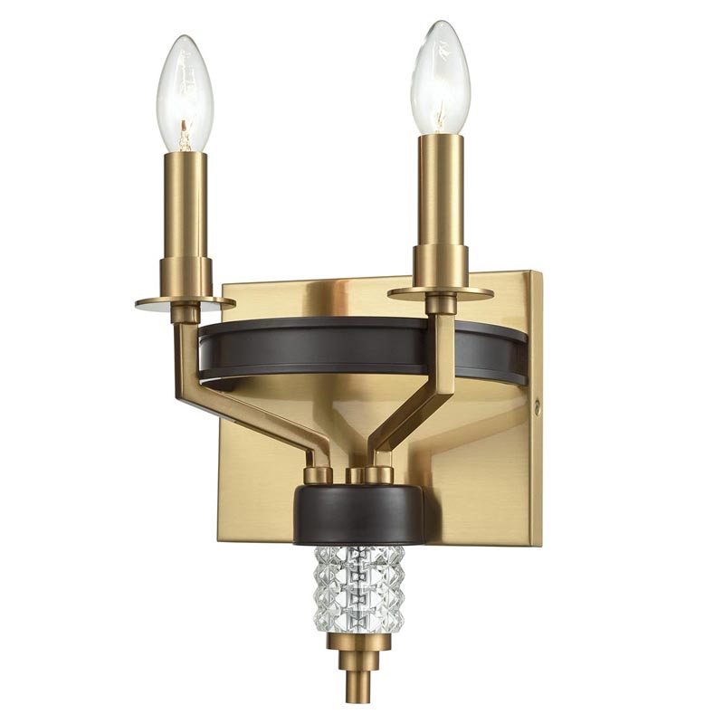 Бра Fainela Sconce Латунь Черный Бра Fainela Sconce Латунь Черный в Рязани | Loft Concept