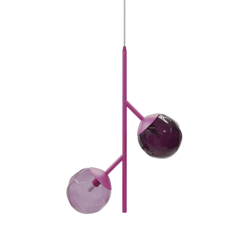 Подвес асимметричный Wild Grape Розовый Фиолетовый в Рязани | Loft Concept 
