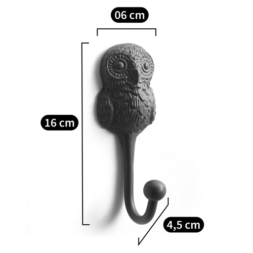 Настенный крючок в виде совы Owl Wall Hook Blue Настенный крючок в виде совы Owl Wall Hook Blue в Рязани