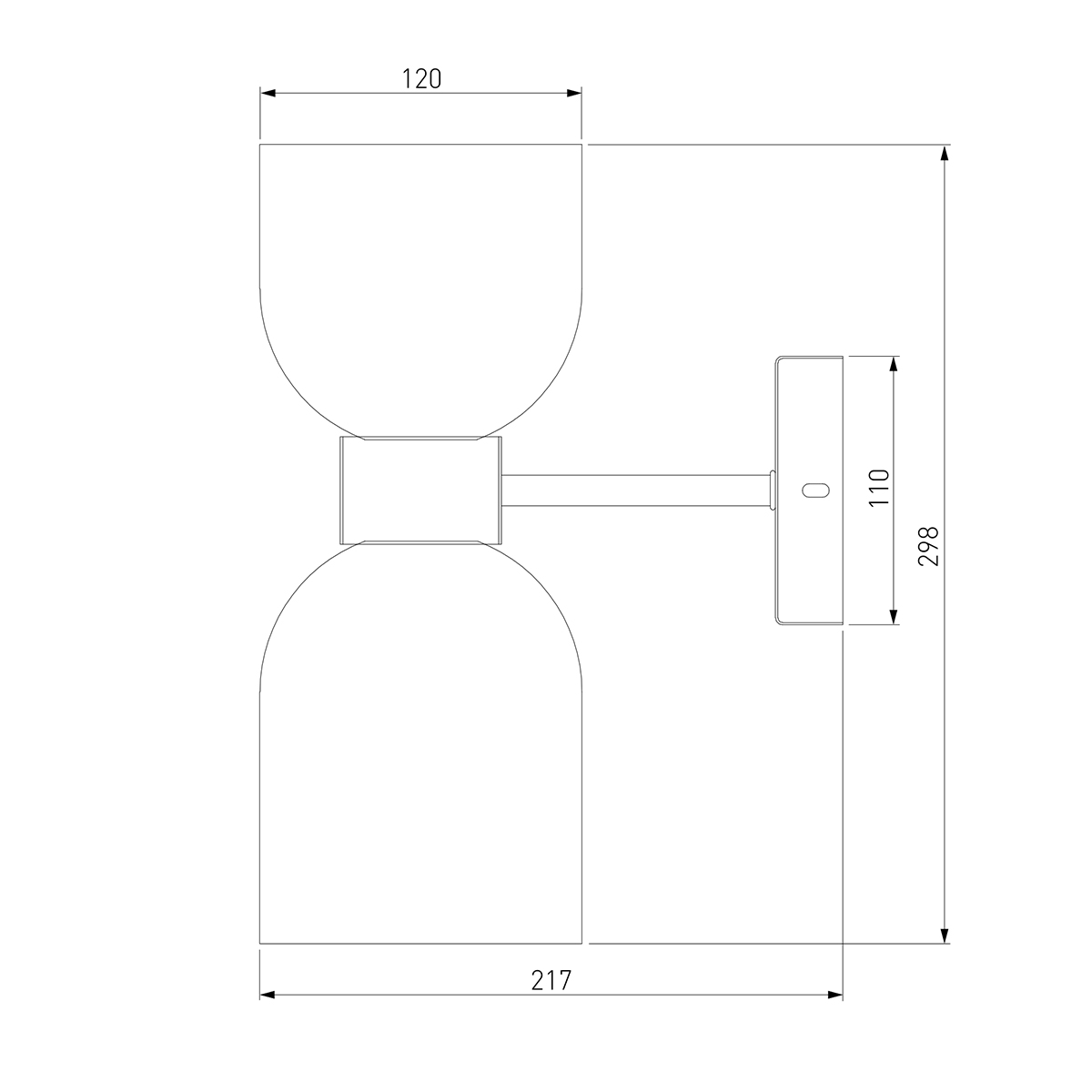 Бра Light maker studio Sconce white and smok brass Бра Light maker studio Sconce white and smok brass в Рязани