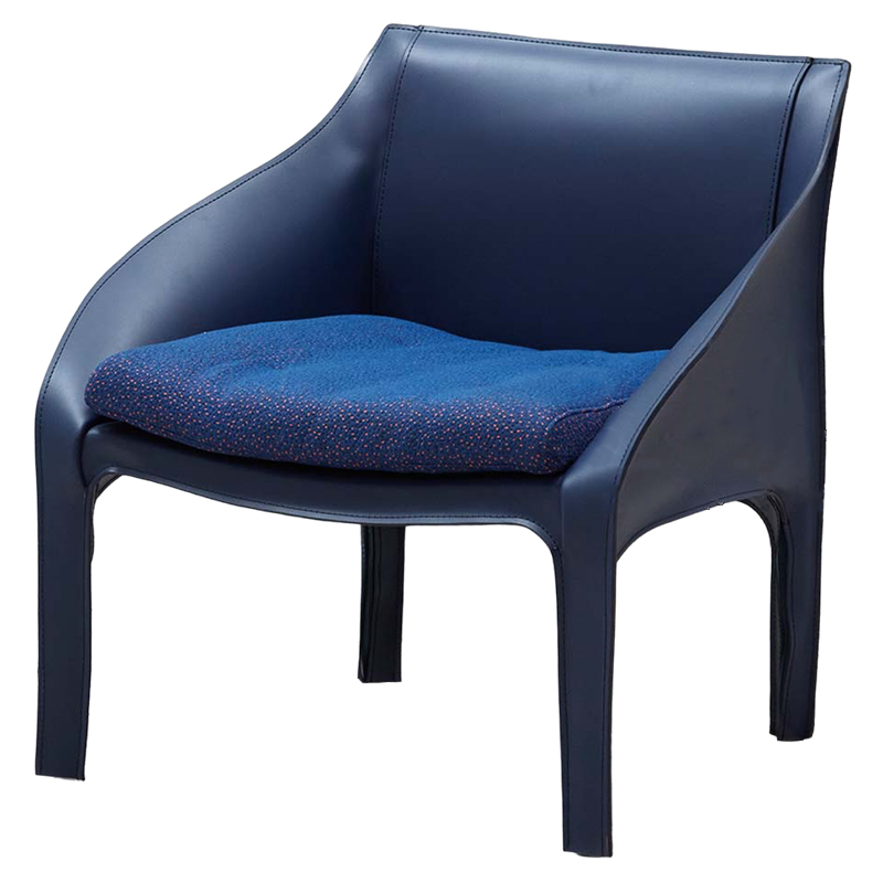 Дизайнерское Кресло Aileen Armchair Blue Синий Дизайнерское Кресло Aileen Armchair Blue Синий в Рязани | Loft Concept