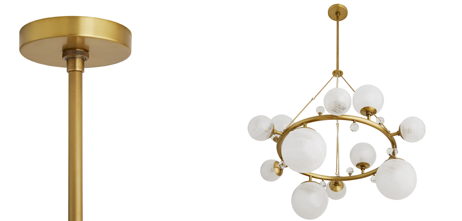 Люстра Arteriors TROON ROUND CHANDELIER Люстра Arteriors TROON ROUND CHANDELIER - Loft-Concept в Рязани