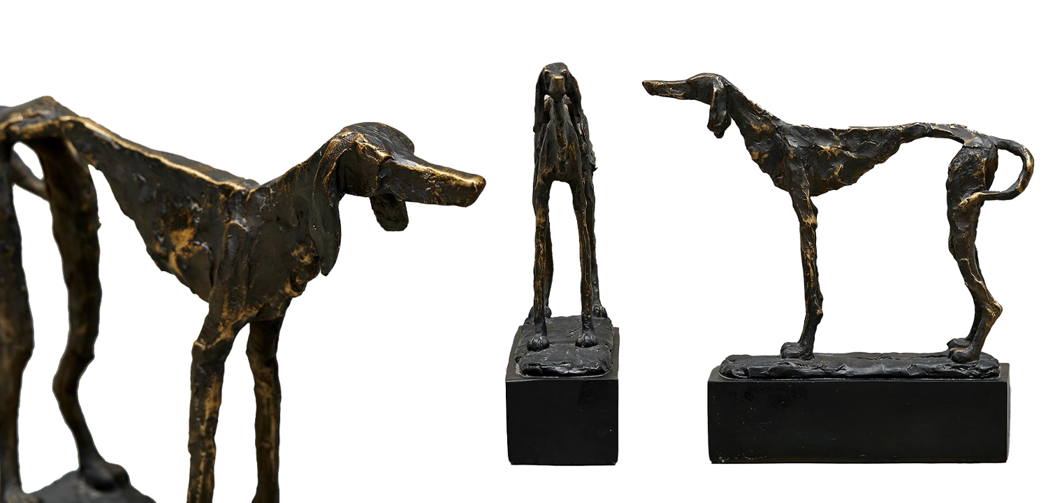 Статуэтка собака Giacometti Dog Statue - фото