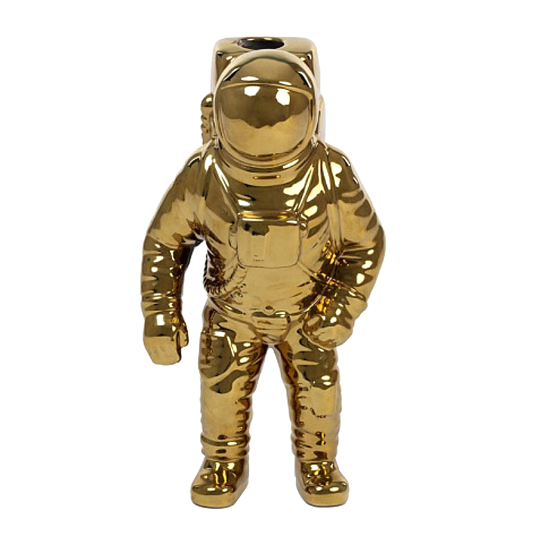 Ваза Seletti Cosmic Diner Starman Gold Золотой Ваза Seletti Cosmic Diner Starman Gold Золотой в Рязани | Loft Concept