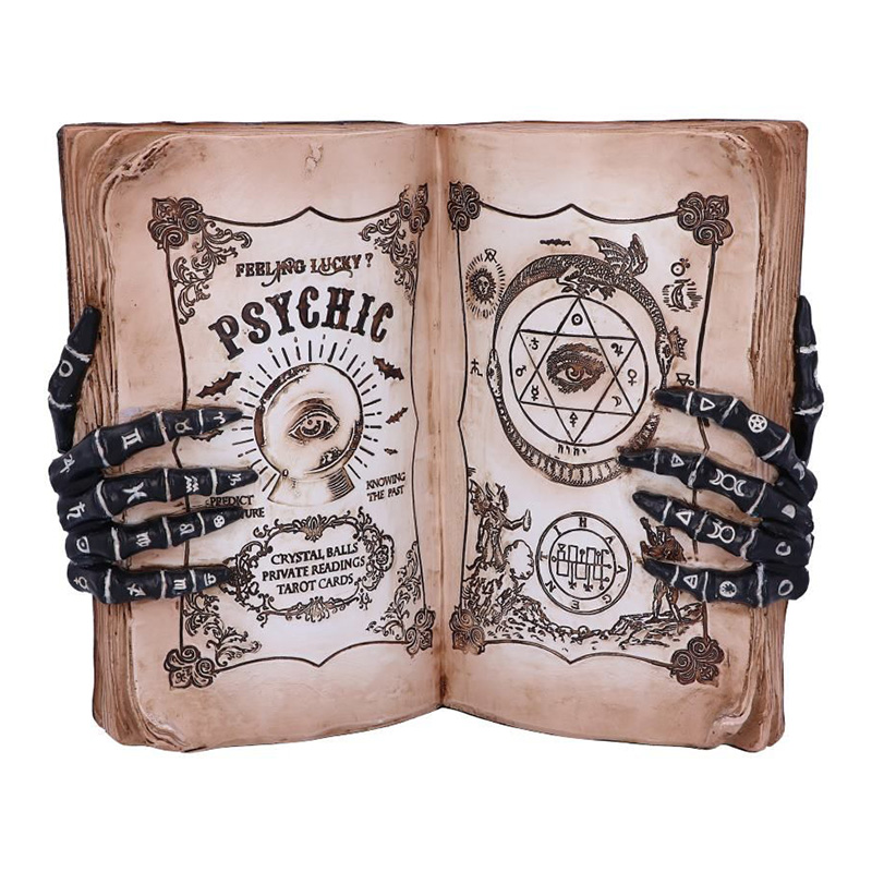 Статуэтка Book of Psychics Черный Бежевый Статуэтка Book of Psychics Черный Бежевый в Рязани | Loft Concept