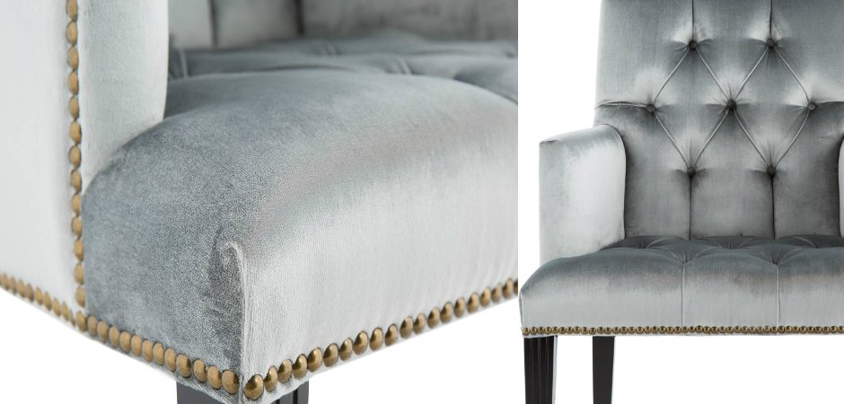 Стул с подлокотниками Parisian Сhic Silver Стул с подлокотниками Parisian Сhic Silver - Loft-Concept в Рязани
