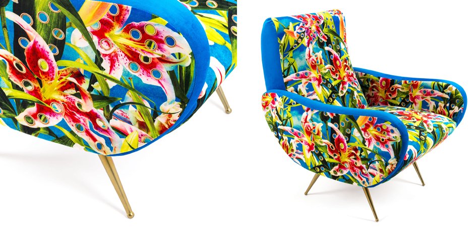 Кресло Seletti Armchair Flowers with holes Кресло Seletti Armchair Flowers with holes - Loft-Concept в Рязани