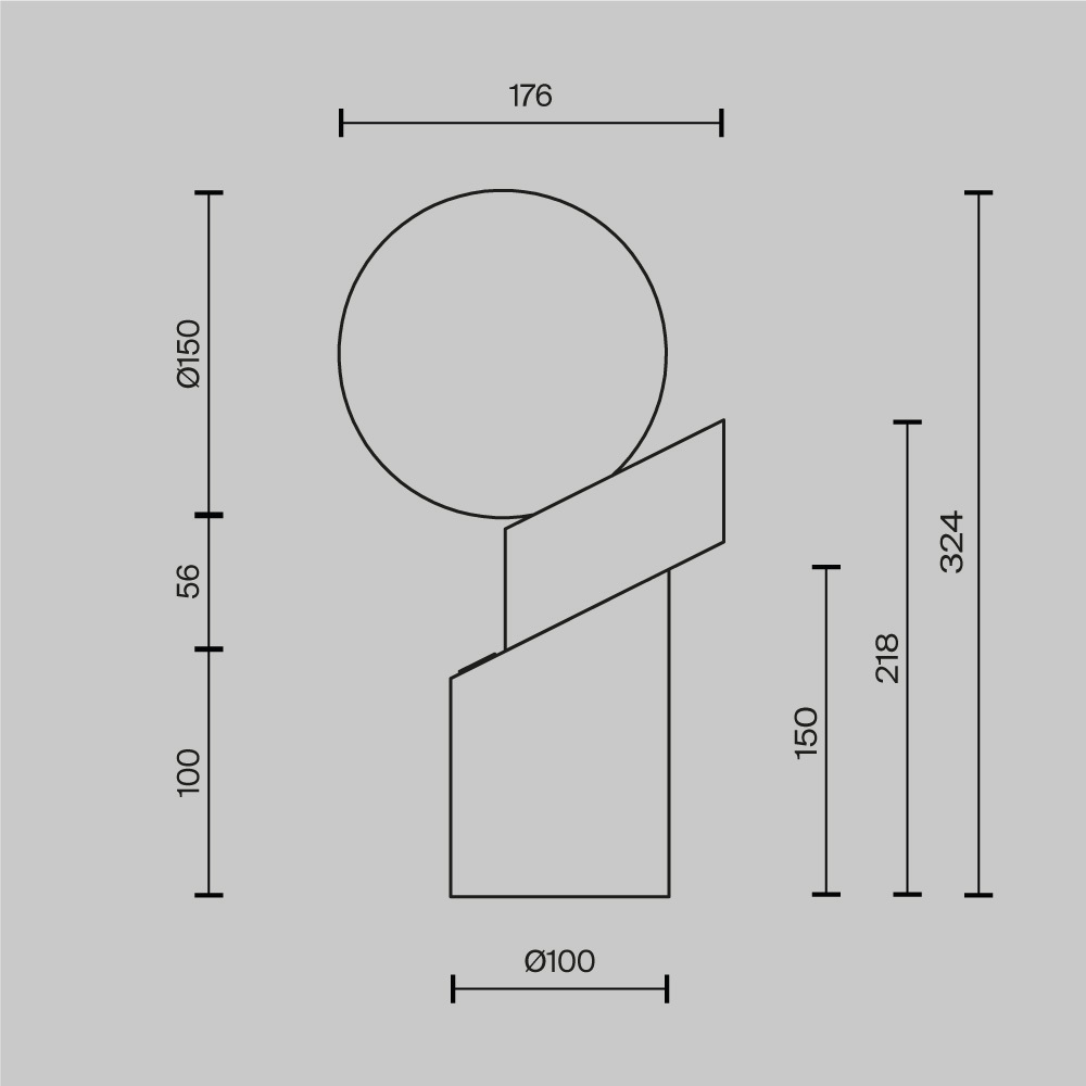 Настольный светильник Divario 3000К 3Вт в Рязани