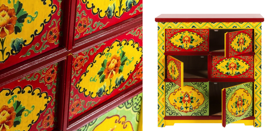 Комод в китайском стиле Chinese Multicolor Комод в китайском стиле Chinese Multicolor - Loft-Concept в Рязани