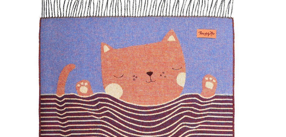 Плед CAT 1 Marzotto - Loft-Concept в Рязани