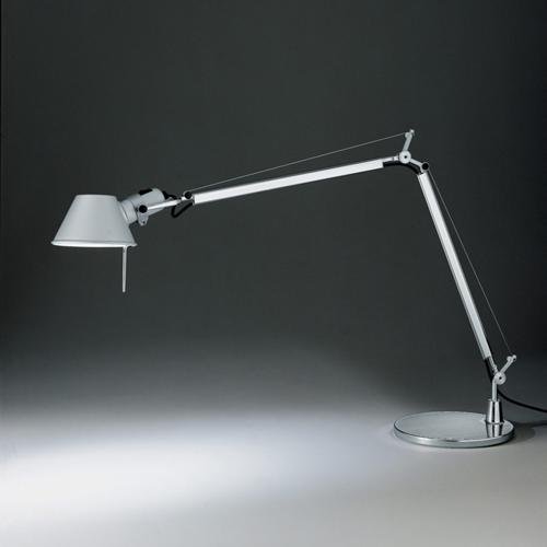 Настольная лампа Tolomeo Tavolo Nero Белый Хром Настольная лампа Tolomeo Tavolo Nero Белый Хром в Рязани | Loft Concept
