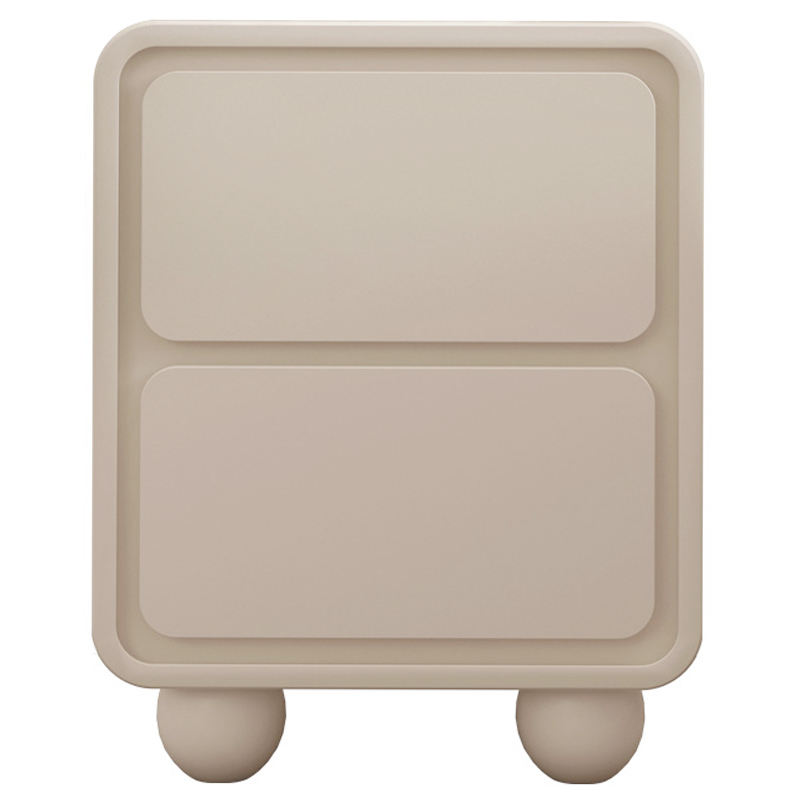 Тумба Cobb Beige Nightstand Бежевый Тумба Cobb Beige Nightstand Бежевый в Рязани | Loft Concept