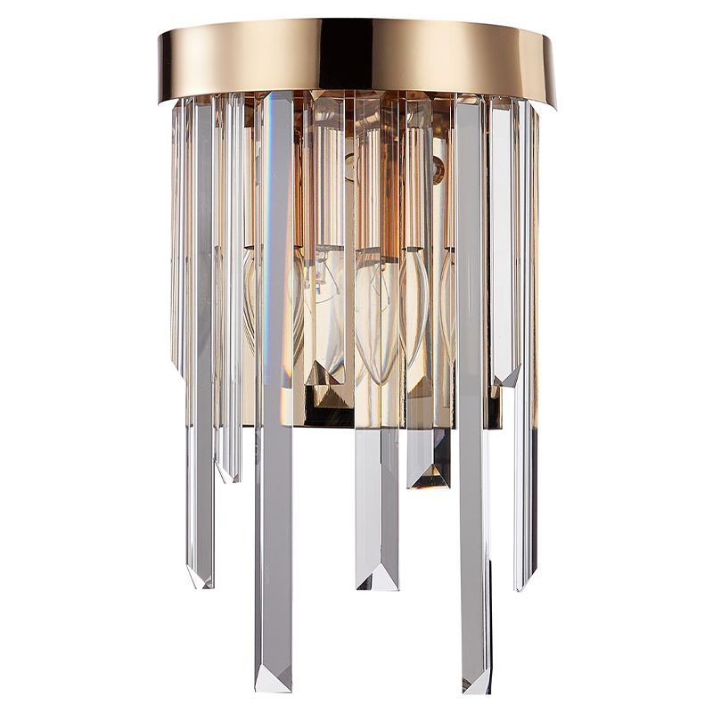 Бра Bennett Wall Lamp gold Золотой Прозрачный Бра Bennett Wall Lamp gold Золотой Прозрачный в Рязани | Loft Concept
