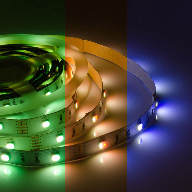 Светодиодная лента 7,2W/m 30LED/m 5050SMD разноцветная 5М Белый Светодиодная лента 7,2W/m 30LED/m 5050SMD разноцветная 5М Белый в Рязани | Loft Concept