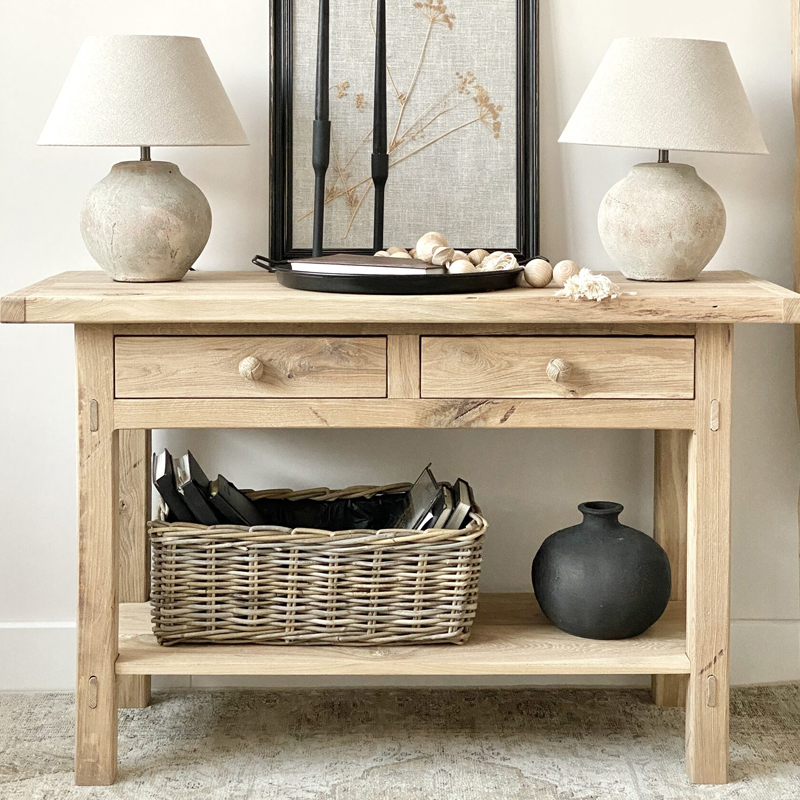 Консоль Reena Two Drawers Console Древесина Консоль Reena Two Drawers Console Древесина в Рязани | Loft Concept