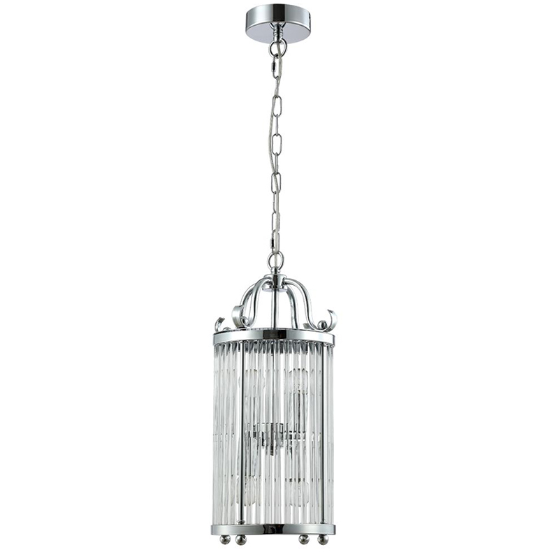 Подвесной светильник Gorden Chrome Hanging Lamp Прозрачное Стекло Хром Подвесной светильник Gorden Chrome Hanging Lamp Прозрачное Стекло Хром в Рязани | Loft Concept