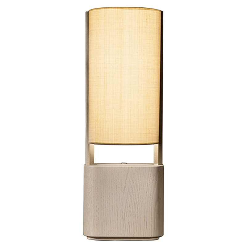 Настольная лампа Raulf Table Lamp Бежевый Белый Настольная лампа Raulf Table Lamp Бежевый Белый в Рязани | Loft Concept