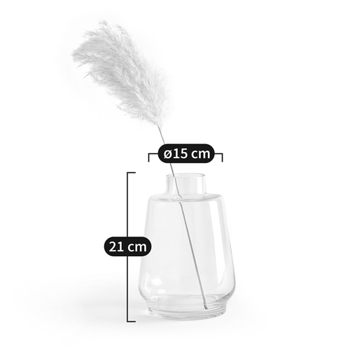 Ваза из цветного стекла TRANSPARENT FORMS 21 Ваза из цветного стекла TRANSPARENT FORMS 21 в Рязани