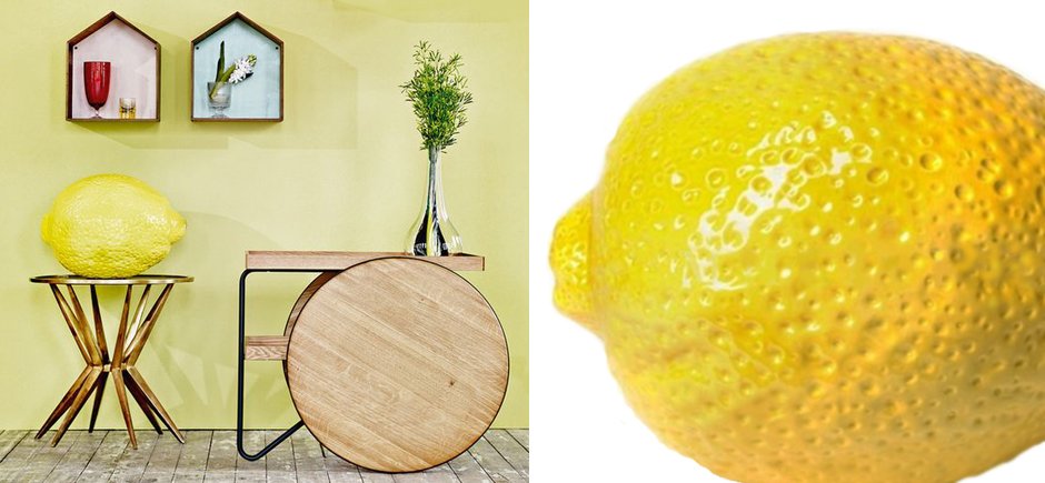 Аксессуар lemon ceramics Большой Лимон Аксессуар lemon ceramics Большой Лимон - Loft-Concept в Рязани