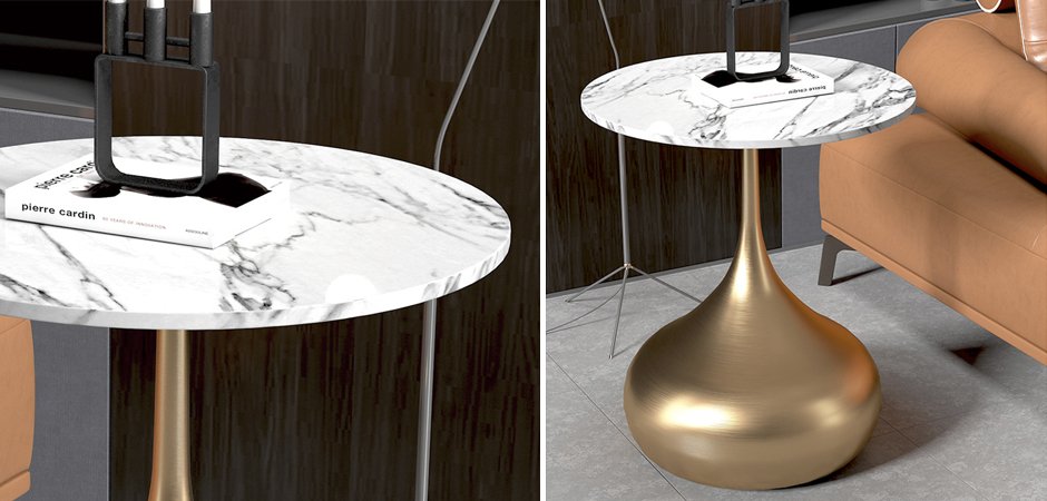 Приставной стол Gold Base Приставной стол Gold Base - Loft-Concept в Рязани