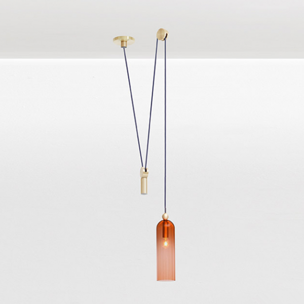 Подвесной светильник Shape up Pendant Pulledout Латунь Подвесной светильник Shape up Pendant Pulledout Латунь в Рязани | Loft Concept