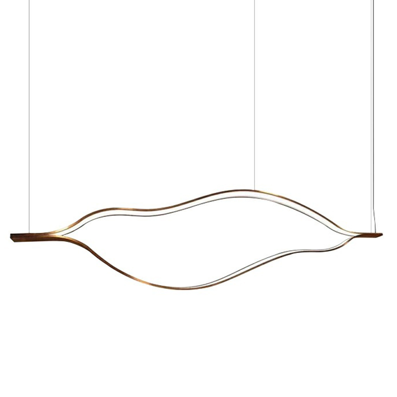 Люстра Tape Light Henge Золотой в Рязани | Loft Concept 