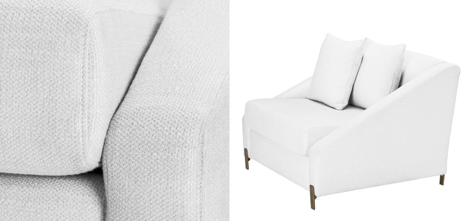 Кресло Eichholtz Chair Candice white Кресло Eichholtz Chair Candice white - Loft-Concept в Рязани