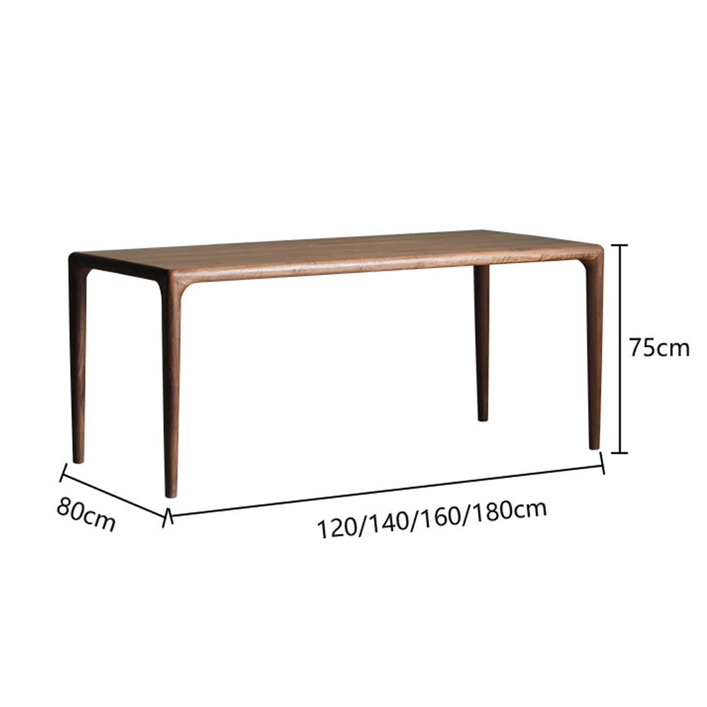 Стол обеденный деревянный с прямоугольной столешницей Walnut Wood Table Стол обеденный деревянный с прямоугольной столешницей Walnut Wood Table в Рязани