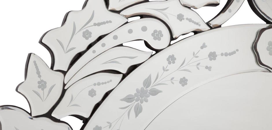Зеркало Silver Plate Venetian Mirror Зеркало Silver Plate Venetian Mirror - Loft-Concept в Рязани