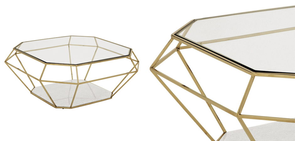 Кофейный стол Eichholtz Coffee Table Asscher Кофейный стол Eichholtz Coffee Table Asscher - Loft-Concept в Рязани