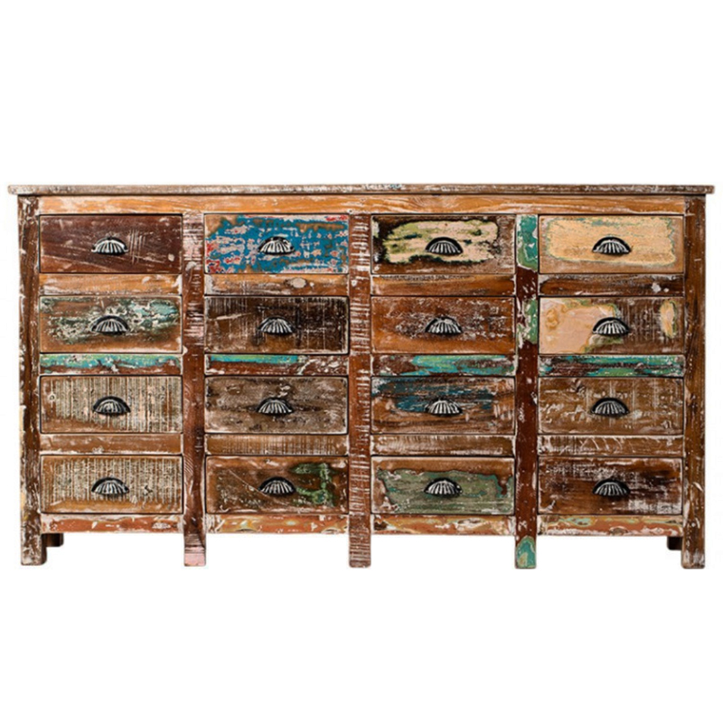Комод под старину 16 ящиков в стиле Лофт Antique Wood 16 boxes Мульти Комод под старину 16 ящиков в стиле Лофт Antique Wood 16 boxes Мульти в Рязани | Loft Concept