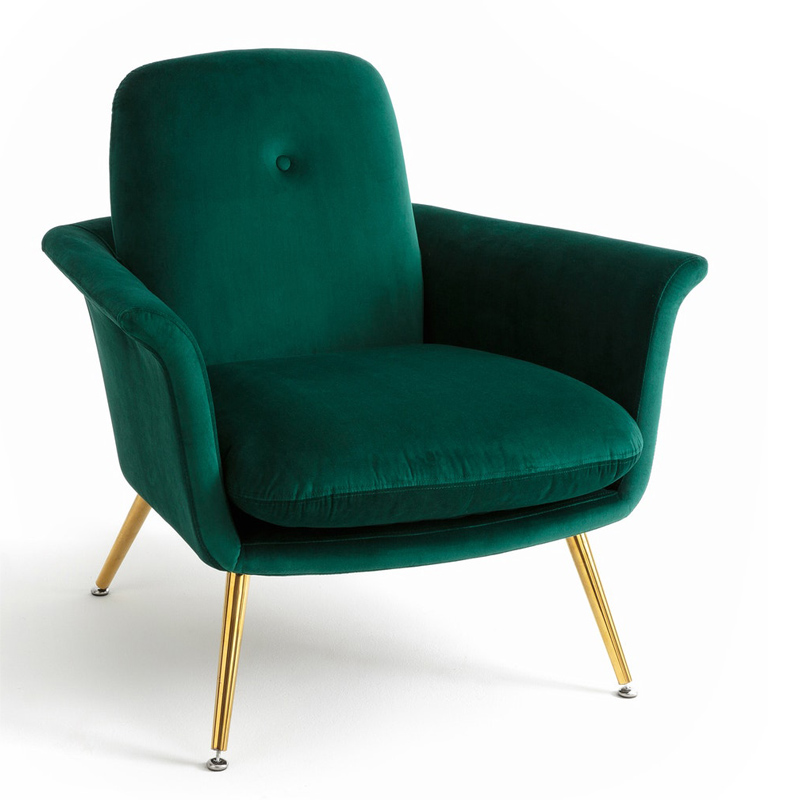 Кресло Green Armchair Lounge Изумрудный Кресло Green Armchair Lounge Изумрудный в Рязани | Loft Concept
