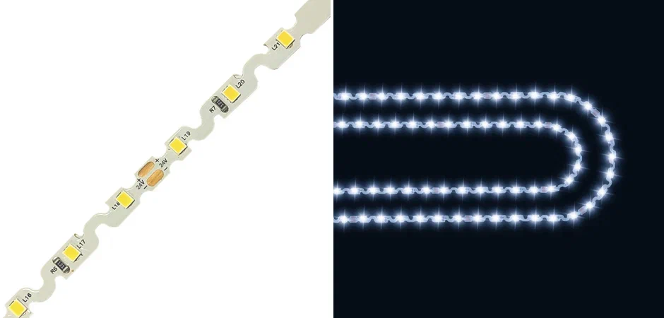 Светодиодная лента 5W/m 60LED/m 2835SMD холодный белый 5M Светодиодная лента 5W/m 60LED/m 2835SMD холодный белый 5M - Loft-Concept в Рязани