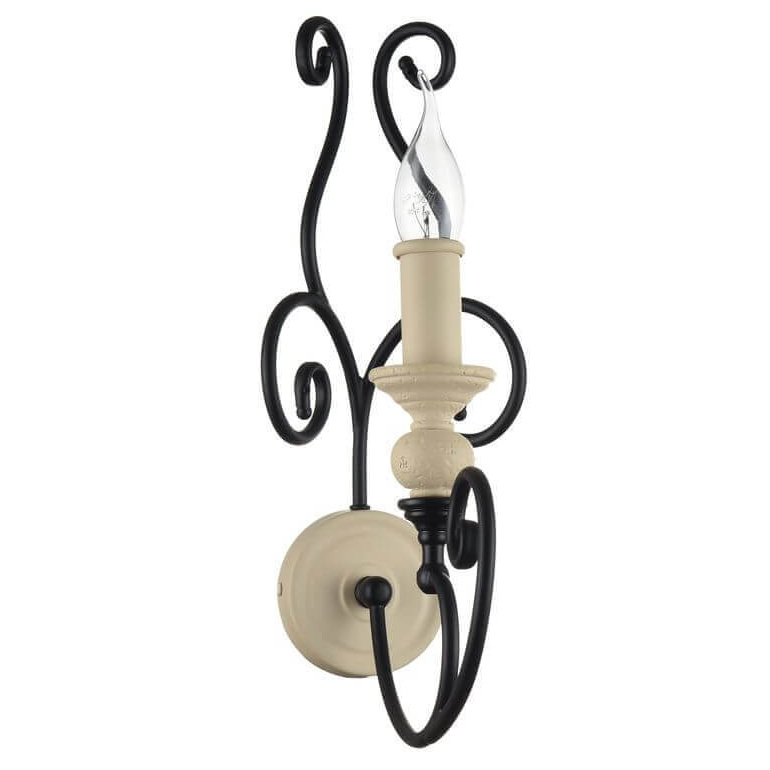 Бра Mocenigo Sconces Черный Бежевый Бра Mocenigo Sconces Черный Бежевый в Рязани | Loft Concept