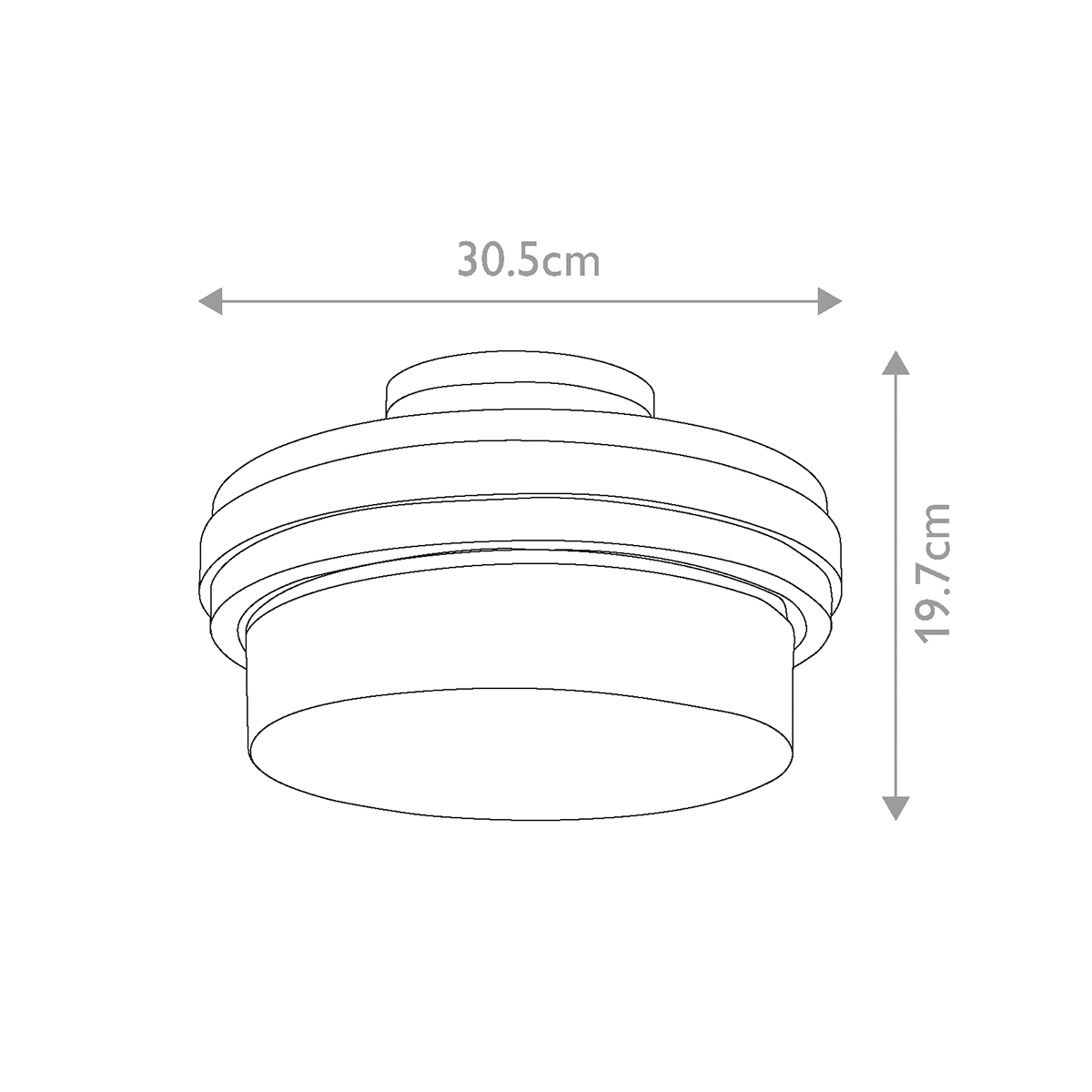 Потолочный светильник с прозрачным стеклянным плафоном с эффектом пузырьков Kichler в Рязани