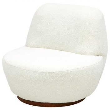 Кресло Raoul Chair Boucle Белый Кресло Raoul Chair Boucle Белый в Рязани | Loft Concept